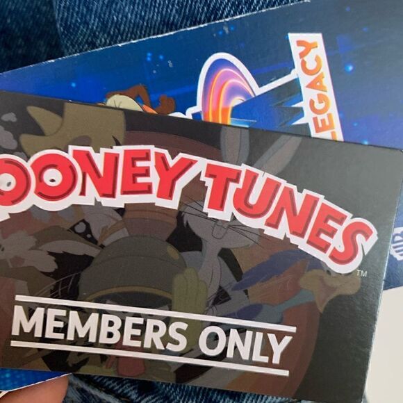 Members Only Space Jam A New Legacy Denim Jacket - Picture 4 of 5